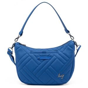 Lug Harmony Matte Luxe VL Crossbody Bag Sapphire Blue
